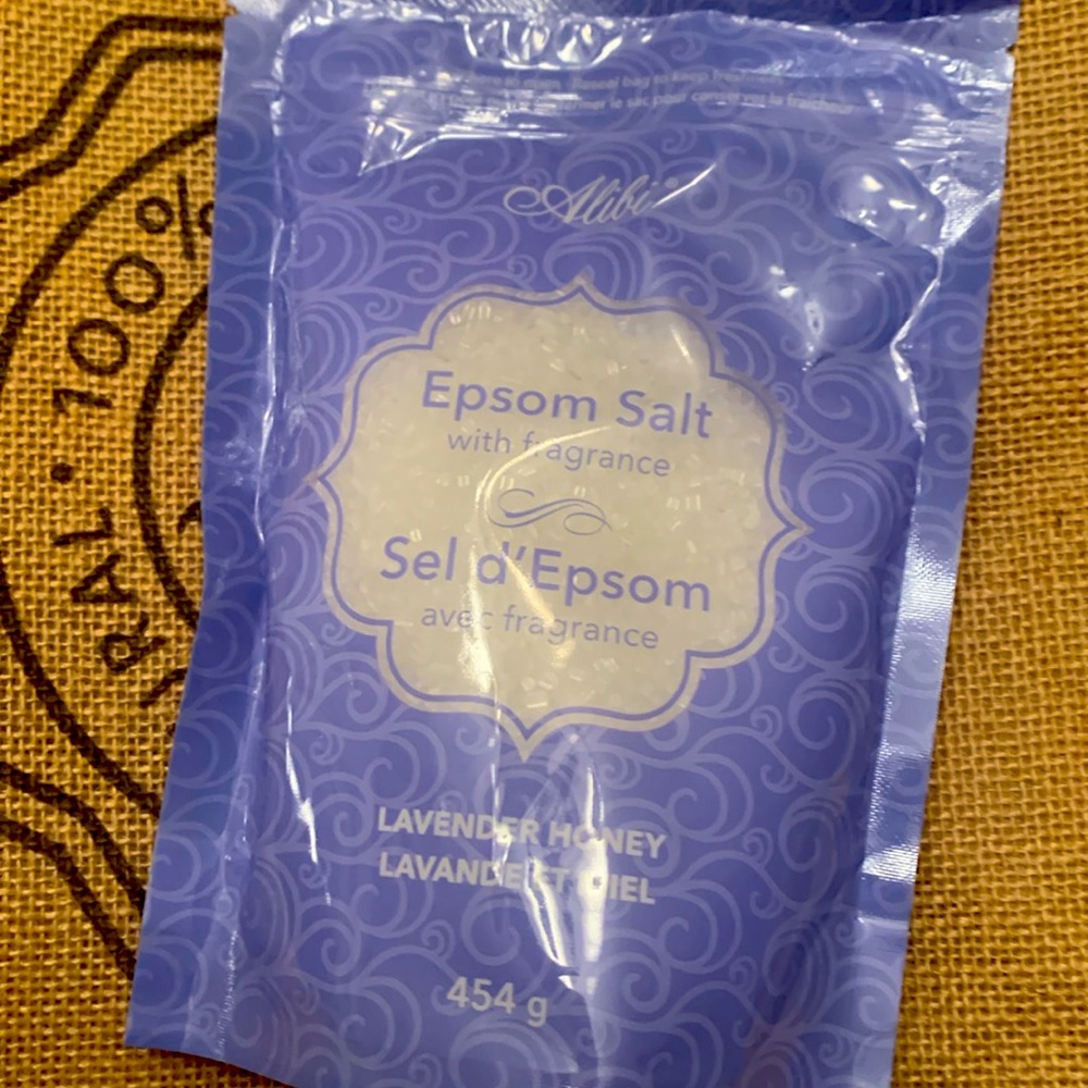 Alibi Lavender Honey Epsom Salt 454g